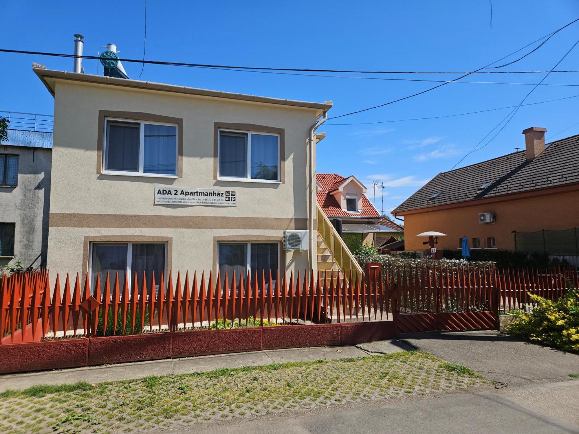 ADA 2 Apartmanház Hajduszoboszlo Exterior foto