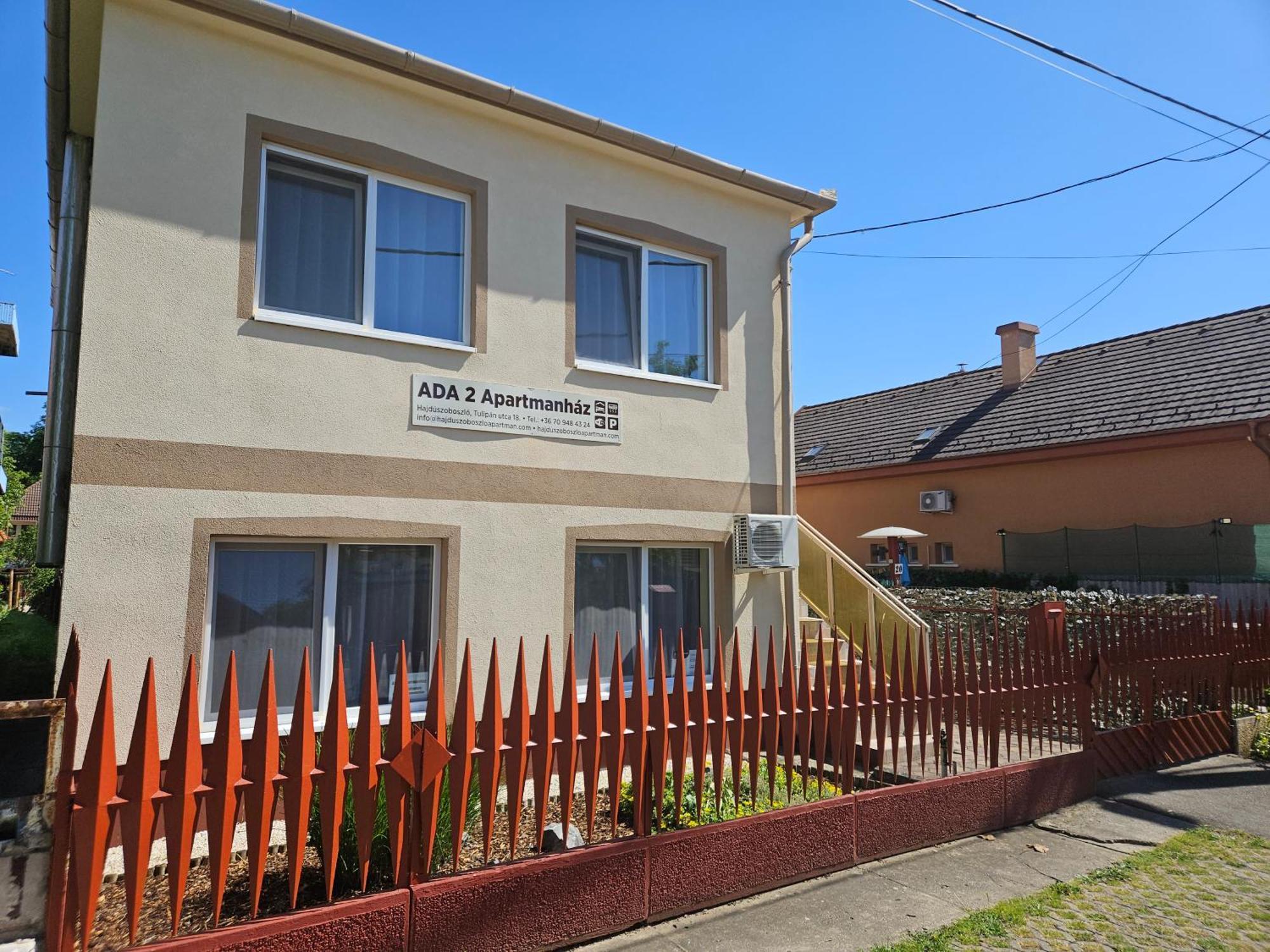 ADA 2 Apartmanház Hajduszoboszlo Exterior foto