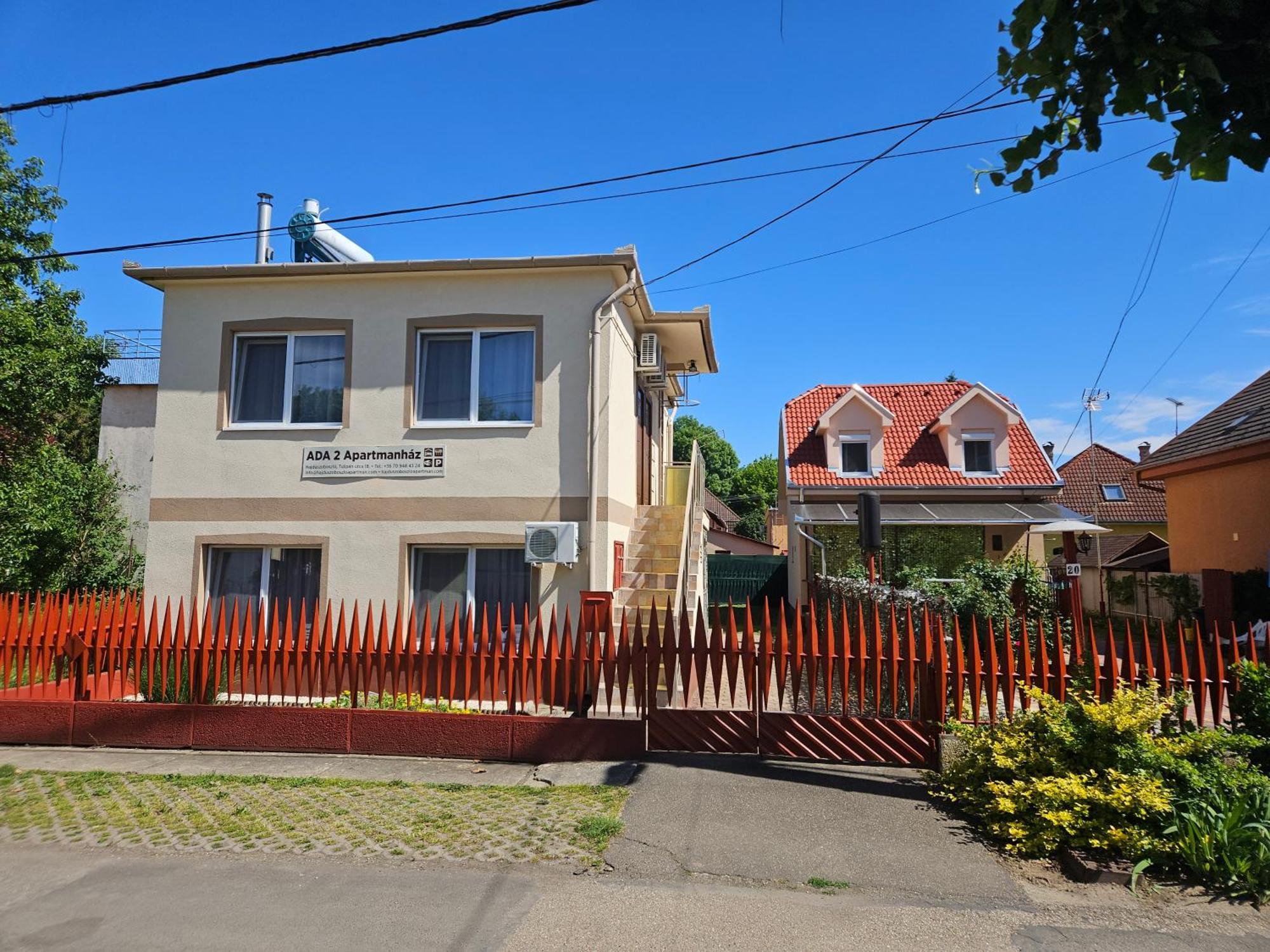 ADA 2 Apartmanház Hajduszoboszlo Exterior foto