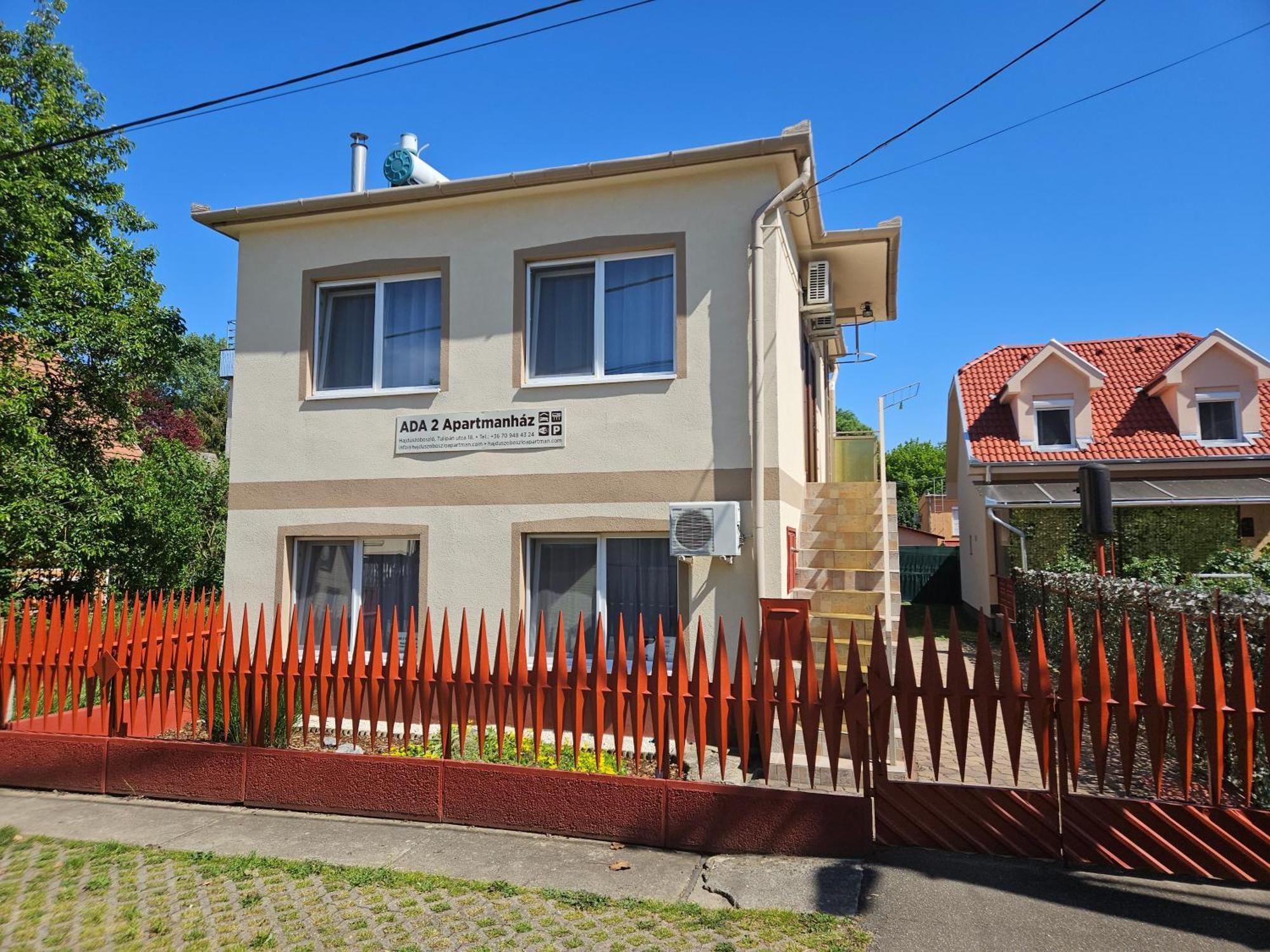 ADA 2 Apartmanház Hajduszoboszlo Exterior foto