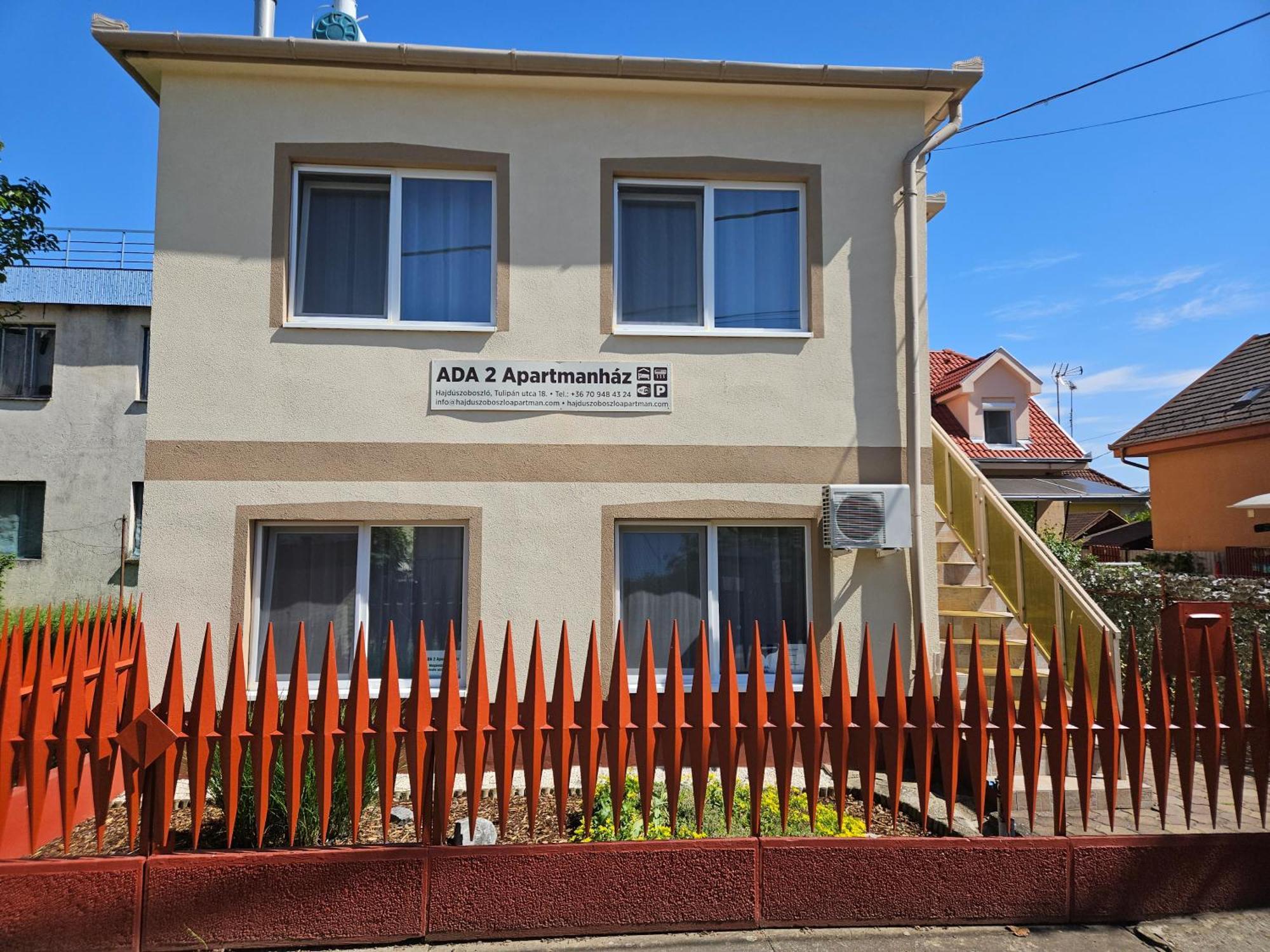 ADA 2 Apartmanház Hajduszoboszlo Exterior foto